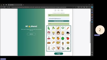 demo video for graphical password authentication