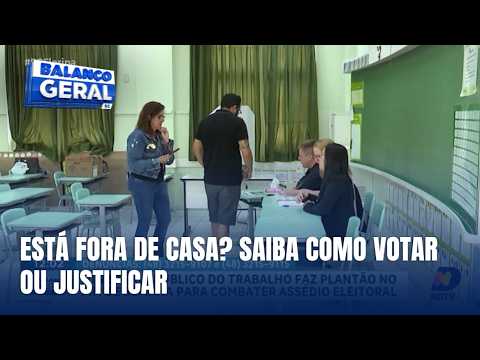Eleições 2026: saiba como votar em trânsito ou justificar ausência