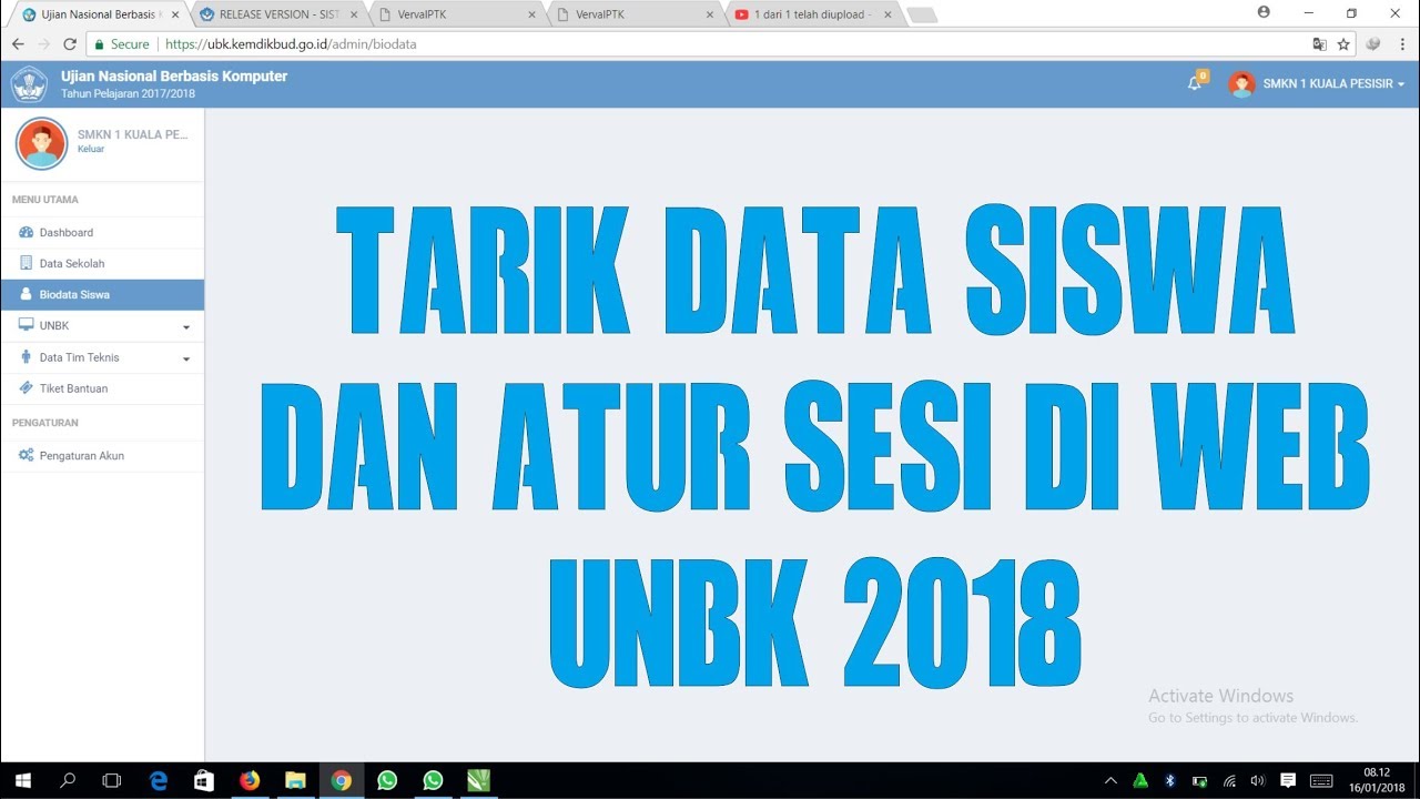 Contoh Ujian Nasional Berbasis Komputer By Fery Mediaa