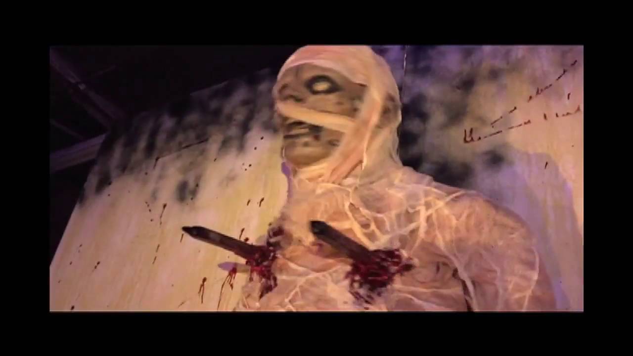 Impaled Mummy Torso - Thrashing Mummy Prop