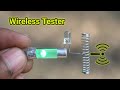 How to make Wireless AC Line Magic Tester || Wireless Tester - Homemade