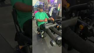 Training Legs(hamstring and glutes) and Shoulders