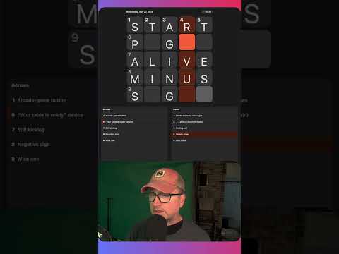 Still kicking... 🤔 (Apple News Plus Crossword Mini May 27, 2026) #crossword #puzzle