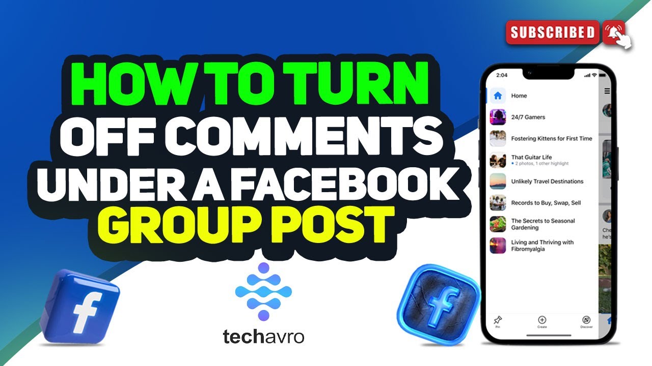 How To Turn Off Comments Under A Facebook Group Post 2025 - YouTube