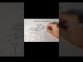 Drawing a Titan Speaker Man from the scene#drawing #titans #skibiditoilet #art #shorts