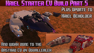 Empyrion Galactic Survival - General updates plus part 5 of Kriel starter CV Build.