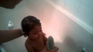 Mendezfocus On Neta E Avo Giving Her A Bath