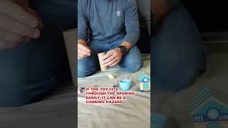 Easy parenting hack! Chocking hazards for kids!