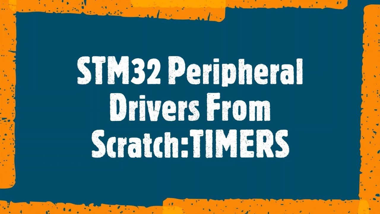 Stm32 basic tutorial: TIMERS - YouTube