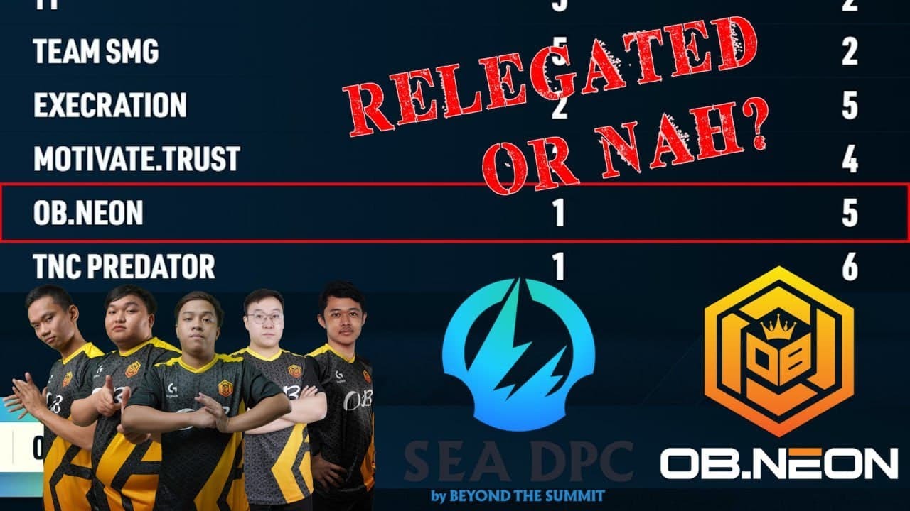 DPC SEA 2021/21 OB.Neon Relegation Highlights