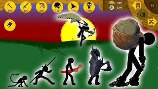 STICK WAR LEGACY | ALL CHAOS UNITS VS ALL ORDER UNITS MAX UPGRADE | STICK WAR 3
