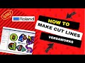 How to contour cut | How to make cut lines using Roland Versaworks-Adobe Photoshop-Adobe Illustrator