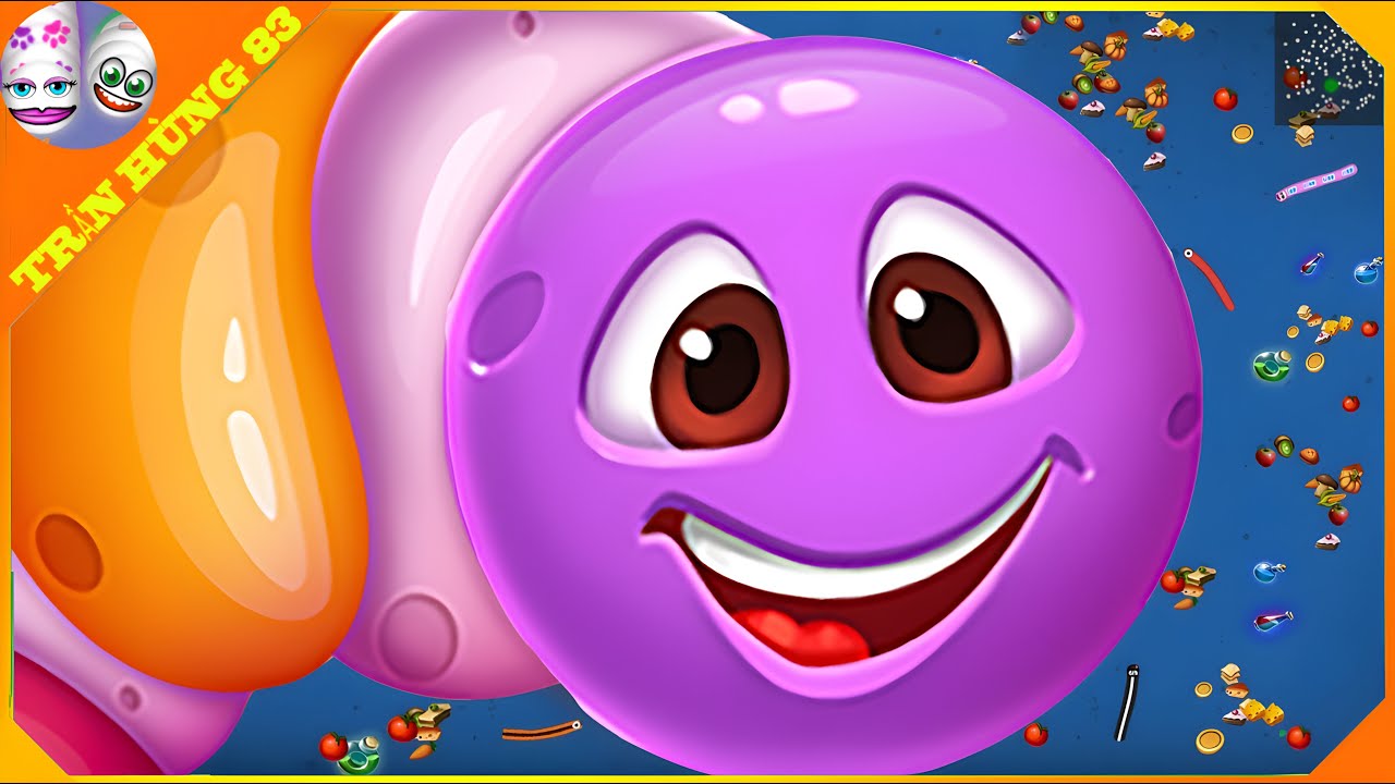 🐍WORMSZONE.IO | ULAR SLITHER RAKSASA TOP 01 / Gameplay Worms Zone Terbaik yang Epik! | Trần Hùng 83