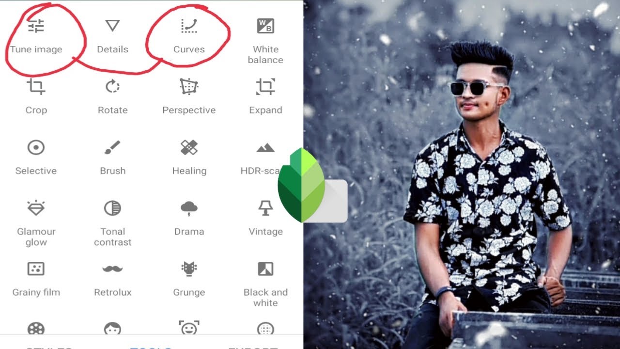 Dark black snapseed effect//snapseed photo editing for beginners//stap by stap
