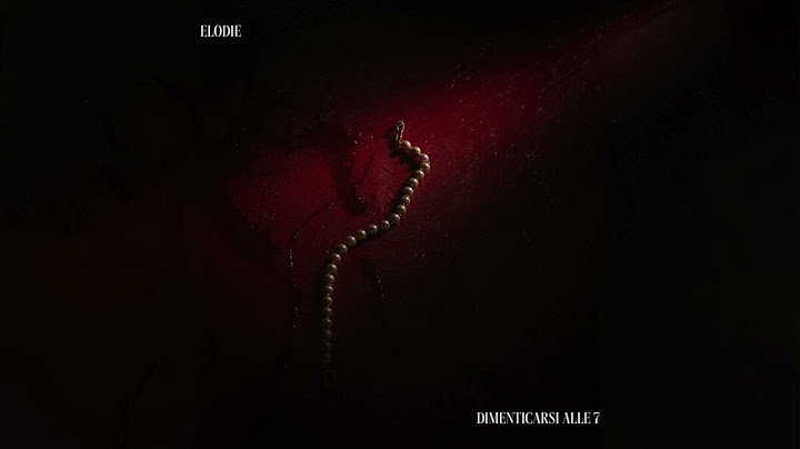 Elodie - Dimenticarsi alle 7 (Karaoke/Instrumental) [Sanremo 2025]