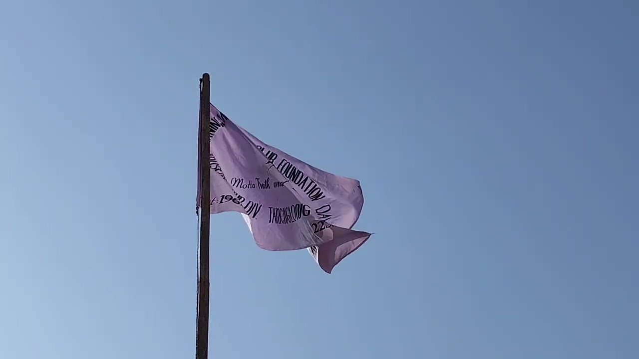 Youth foundation day opening ceremony led By Z. Kikhonbou Newmei at Taningjam village.