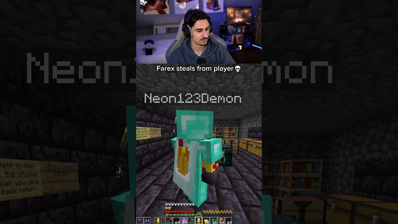 Farex steals from player...