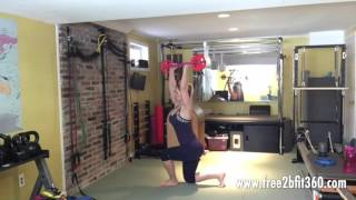 Mtrw Move Of The Day Forward Cross Over Lunge T-Grip Press Leg Abduction