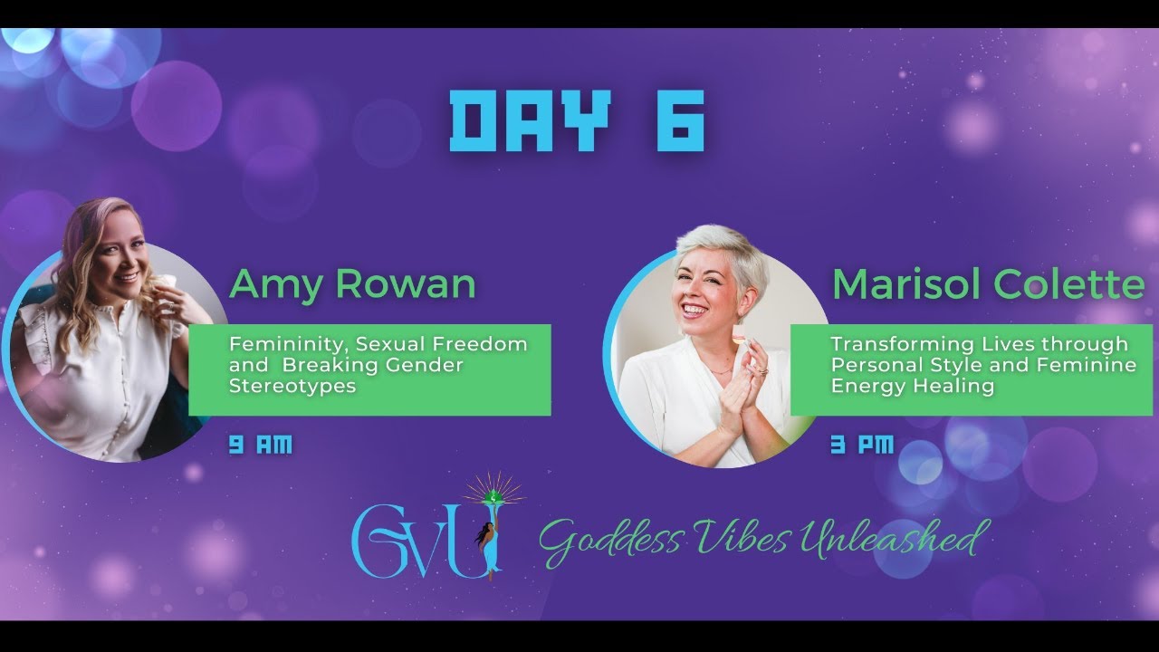 GVU Day #6 Invitation to experience Amy Rowan & Marisol Colette - YouTube