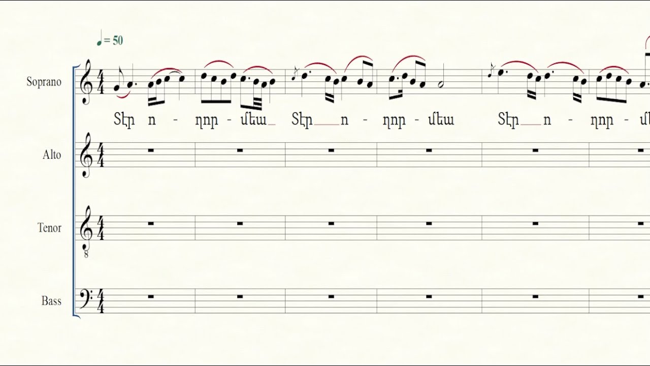 61 Տէր Ողորմեա - Der Voghormia (Խորէնեան Պատարագ)