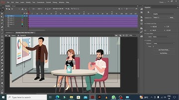 how to make a story । how to create cartoon story । 2D animation in Adobe animate cc