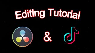 How to make your twitch clips on tiktok w/ Davinci Resolve