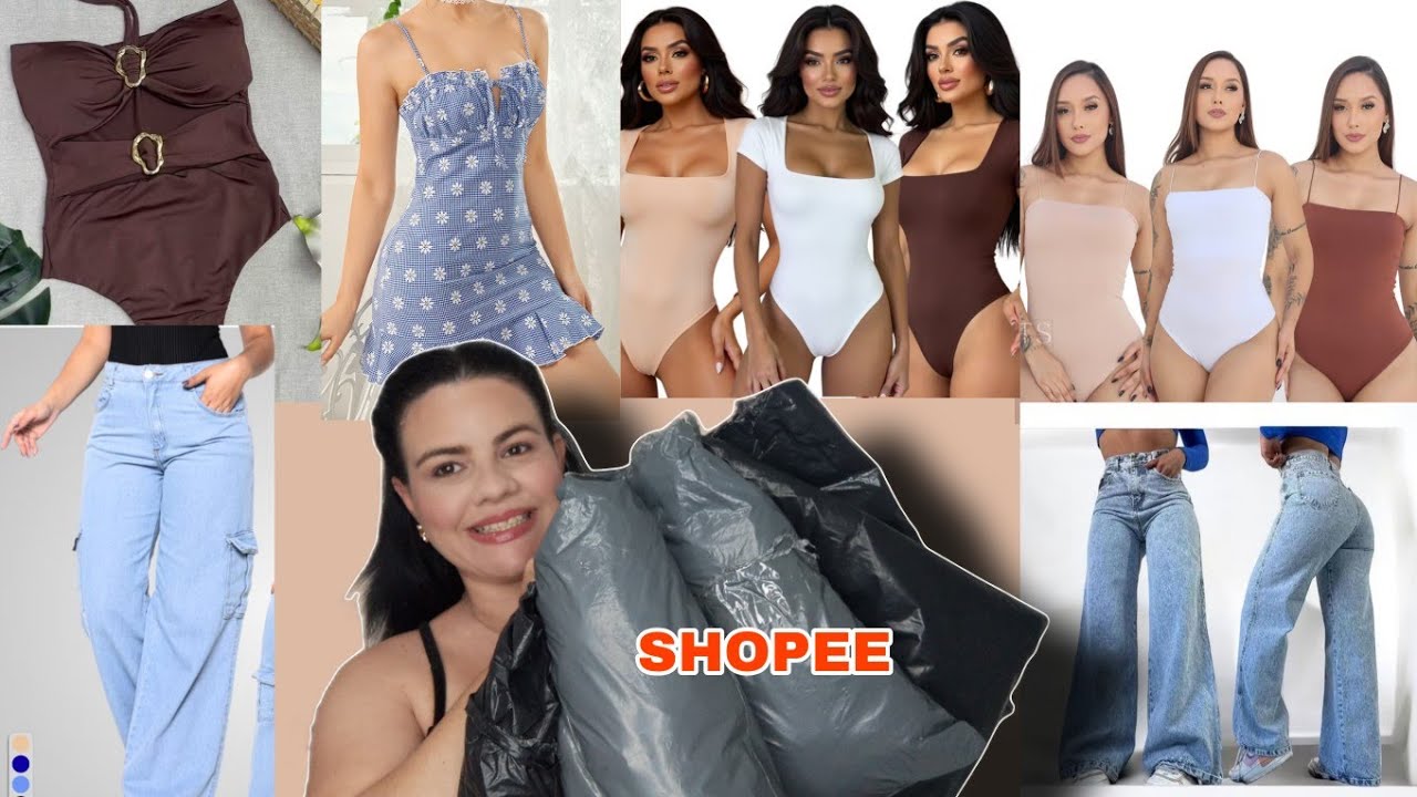 Comprei roupas baratinhas na SHOPEE! 