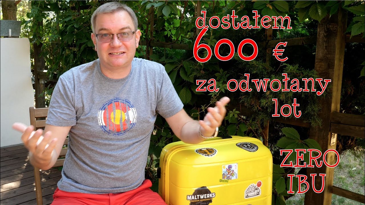 Dostałem 600 euro za odwołany lot [ZERO IBU]