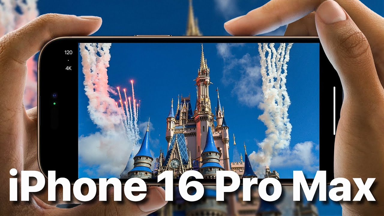 iPhone 16 Pro Max | 4K 120 fps | Cinematic Disney World - YouTube