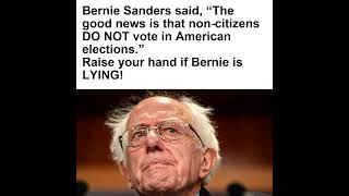 Bernie Sanders faces backlash over his criticism of the SAVE Act, arguing that non-citizen voting