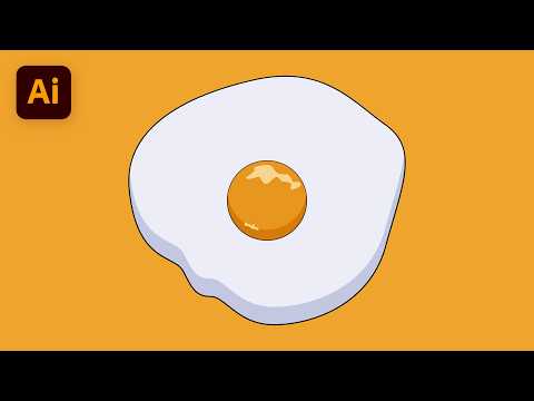 Adobe Illustrator Tutorial Egg vector illustration