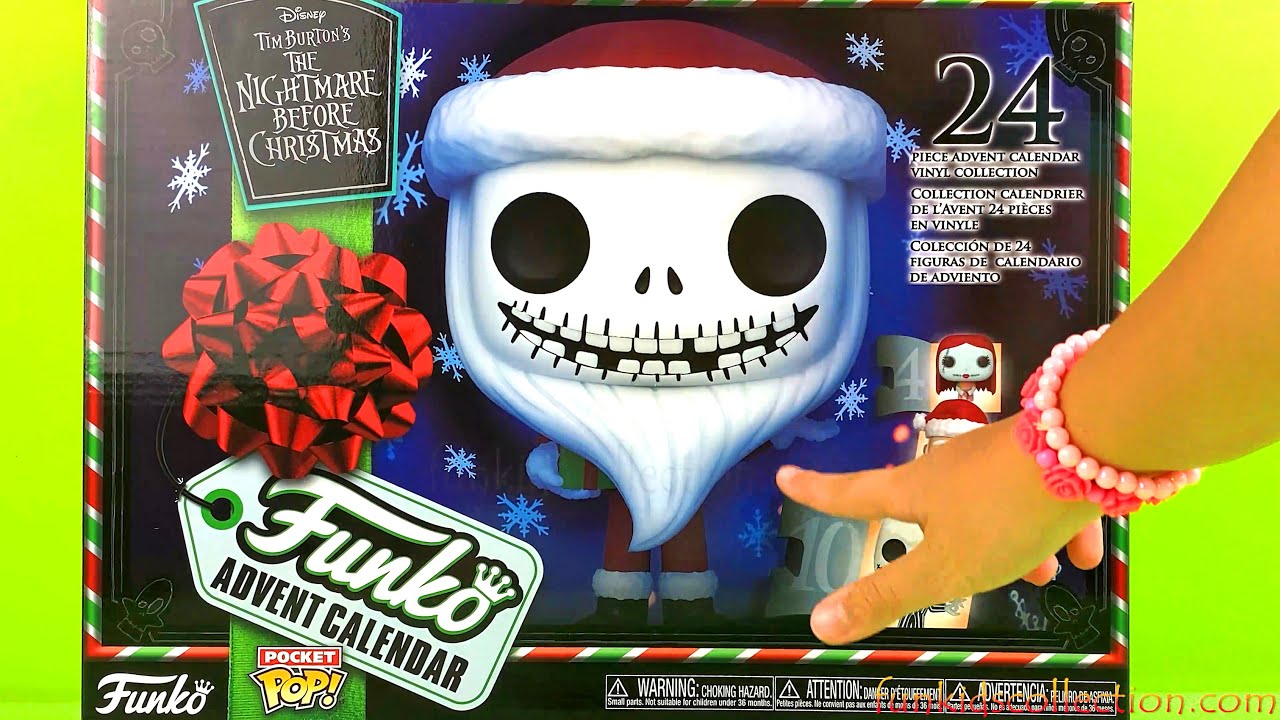 Funko Advent Calendar Review | Disney Nightmare Before Christmas Funko ...