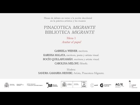 MESAS REDONDAS en torno a la exposición 'Pinacoteca Migrante' ( 9 de septiembre de 2025)