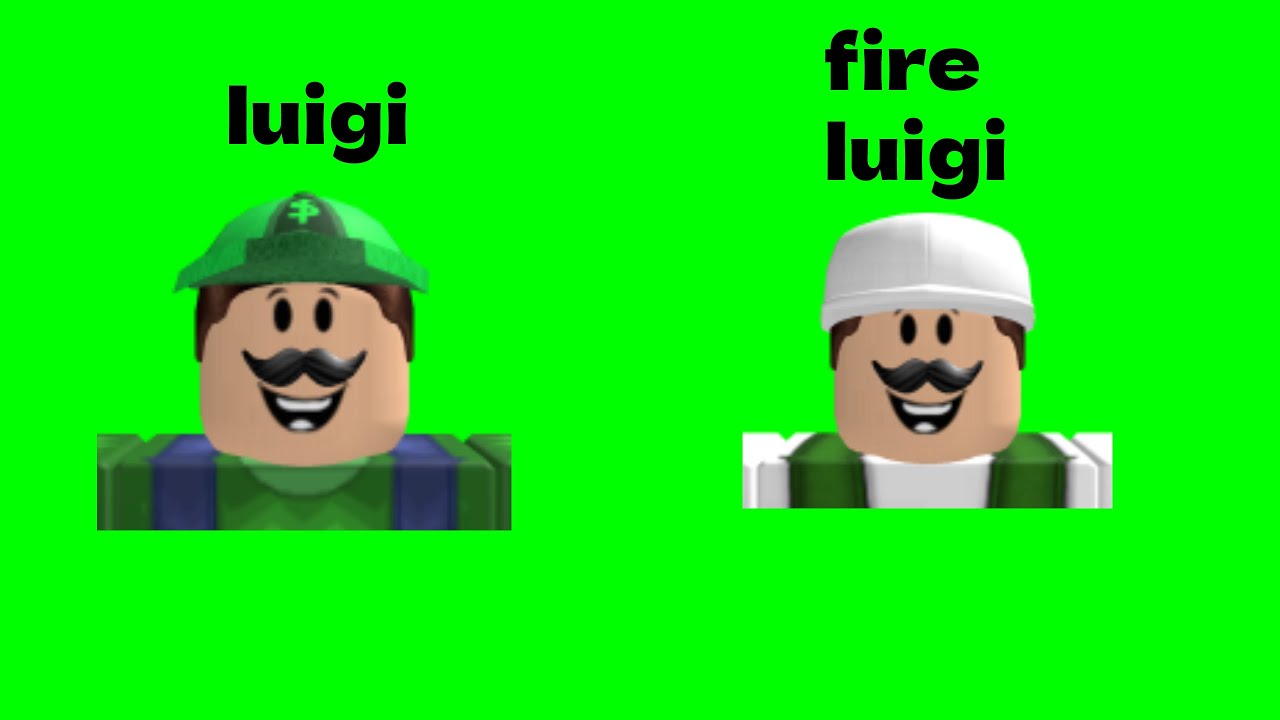 Making A Luigi Roblox Outfit YouTube 
