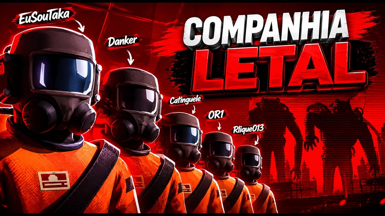 Nossa amada COMPANHIA LETAL ou quase isso | Lethal Company com amigos