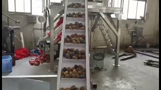 Fully automatic mesh clipping packing machine with weigher 2kg 5kg net mesh bags package