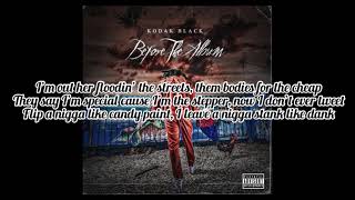 Kodak Black ft Sykobob - Back to Back (Lyrics video)