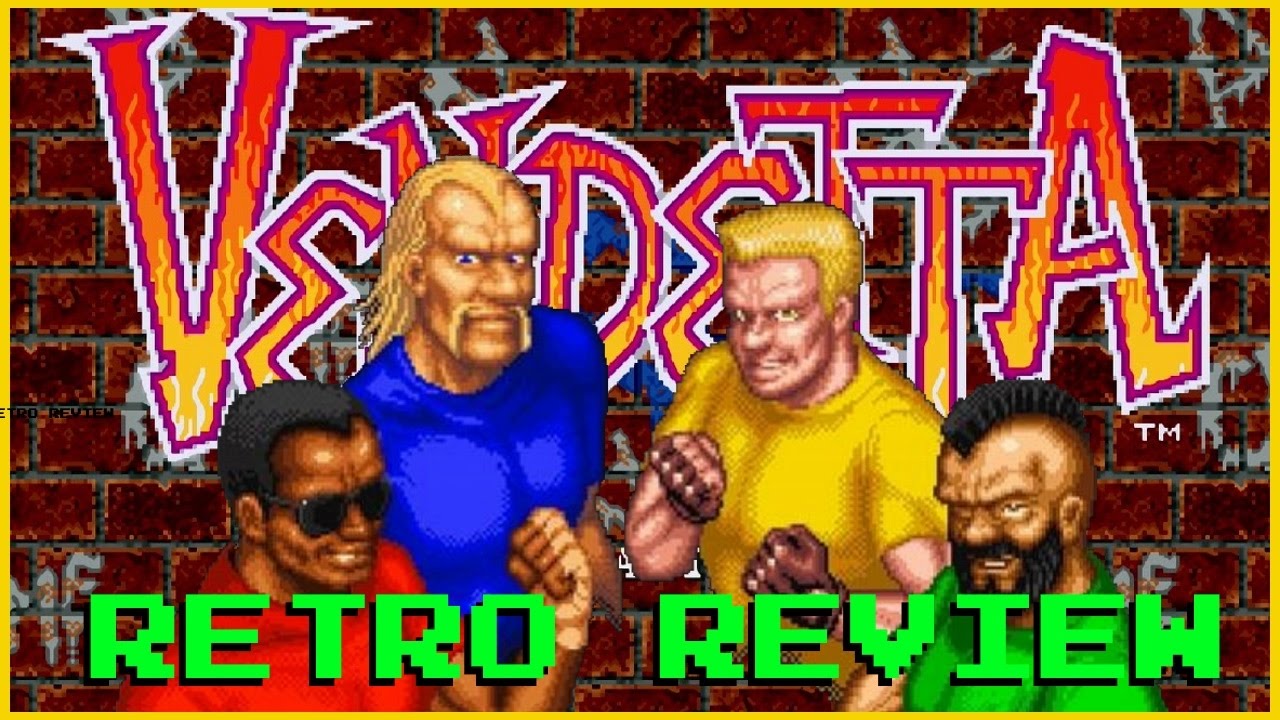 Vendetta arcade REVIEW (aka Crime Fighters 2) [1991 Konami Beat'em Up