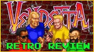 Vendetta arcade REVIEW (aka Crime Fighters 2) [1991 Konami Beat'em Up]