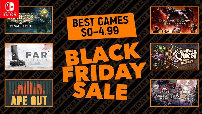 The Nintendo Switch Black Friday ESHOP Sale Begins! 13 Under $10! Ninten  : r/CigarGamer