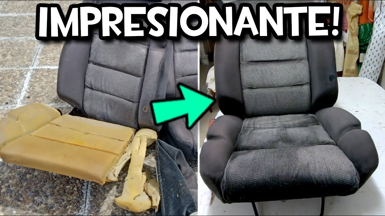 RESTAURAMOS y MEJORAMOS los ASIENTOS GTI y quedan COMO NUEVOS 😲 | Peugeot 205 GTD