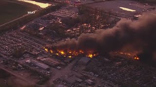 UPS plane crashes near Louisville airport: At least 7 dead, 11 injured