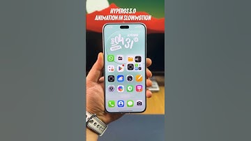 HyperOS 3.0 Animations in SLOWMOTION 🔥