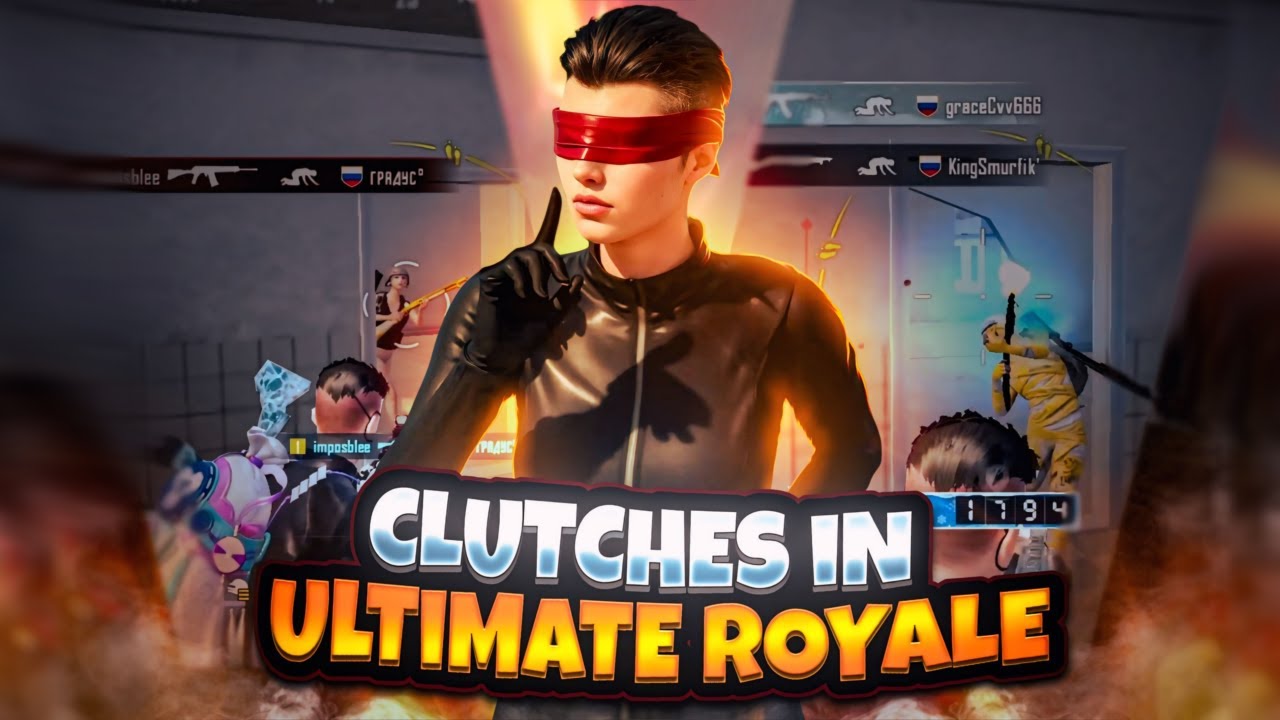 1vs4 Clutches in Ultimate royale Pubg mobile - YouTube