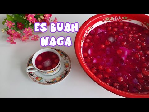 Resep Es Buah Tanpa Buah Naga