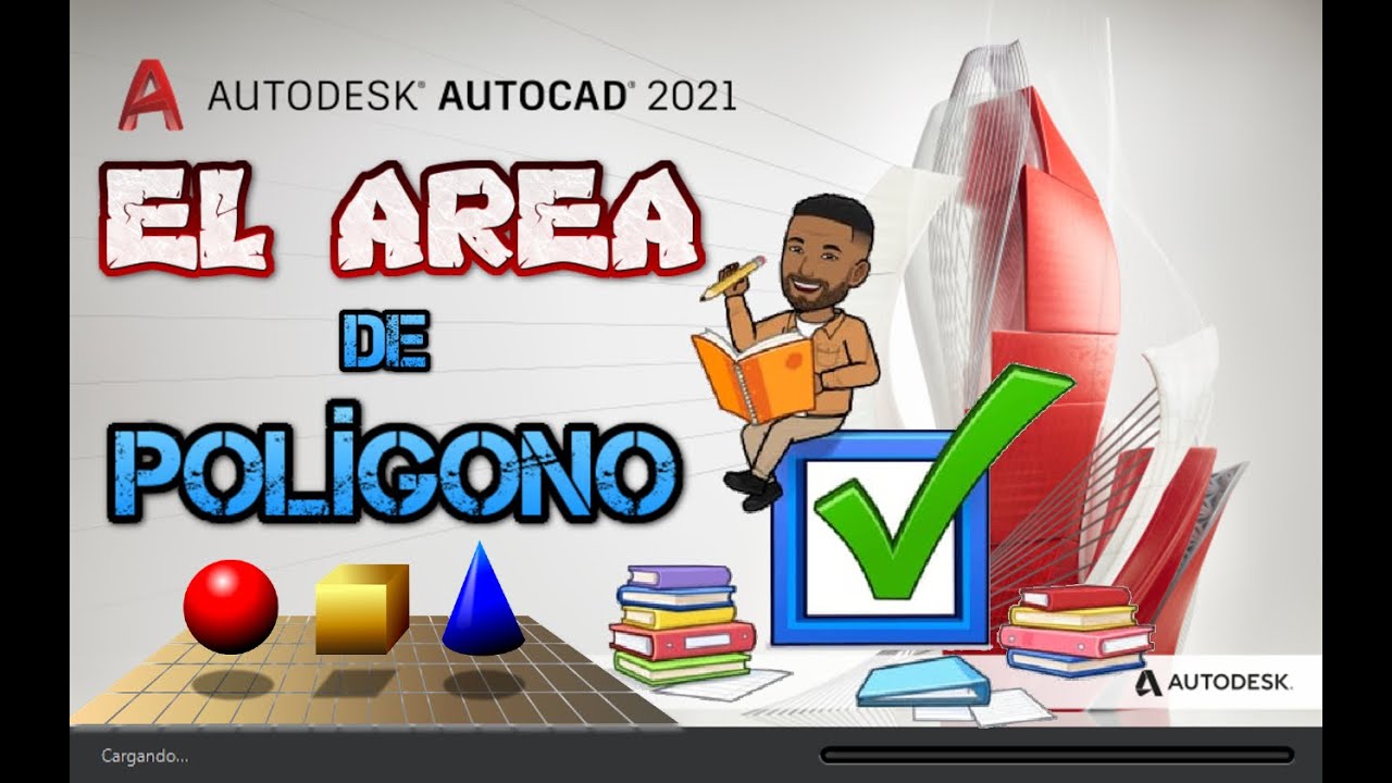 COMO SACAR EL AREA DE UN POLIGONO EN AUTOCAD - YouTube