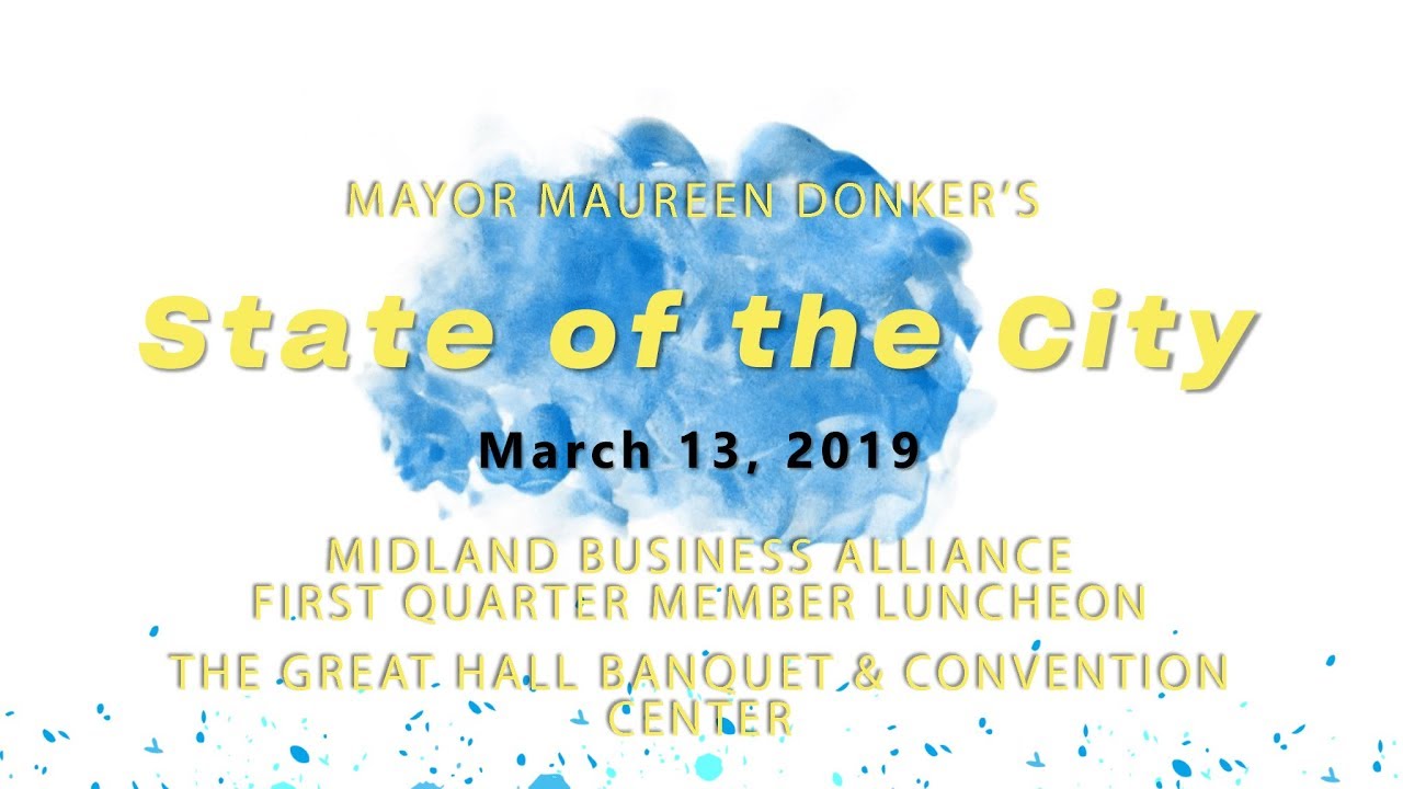 Midland State of the City Address 2019 - YouTube