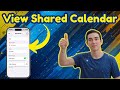 How to View Shared Calendar on iPhone | Step-by-Step Guide (2026)