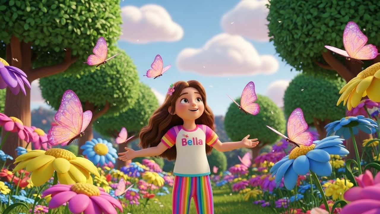 Bella Rhyme 2 Flutter Butterfly | Nursery Rhymes for Kids and Song