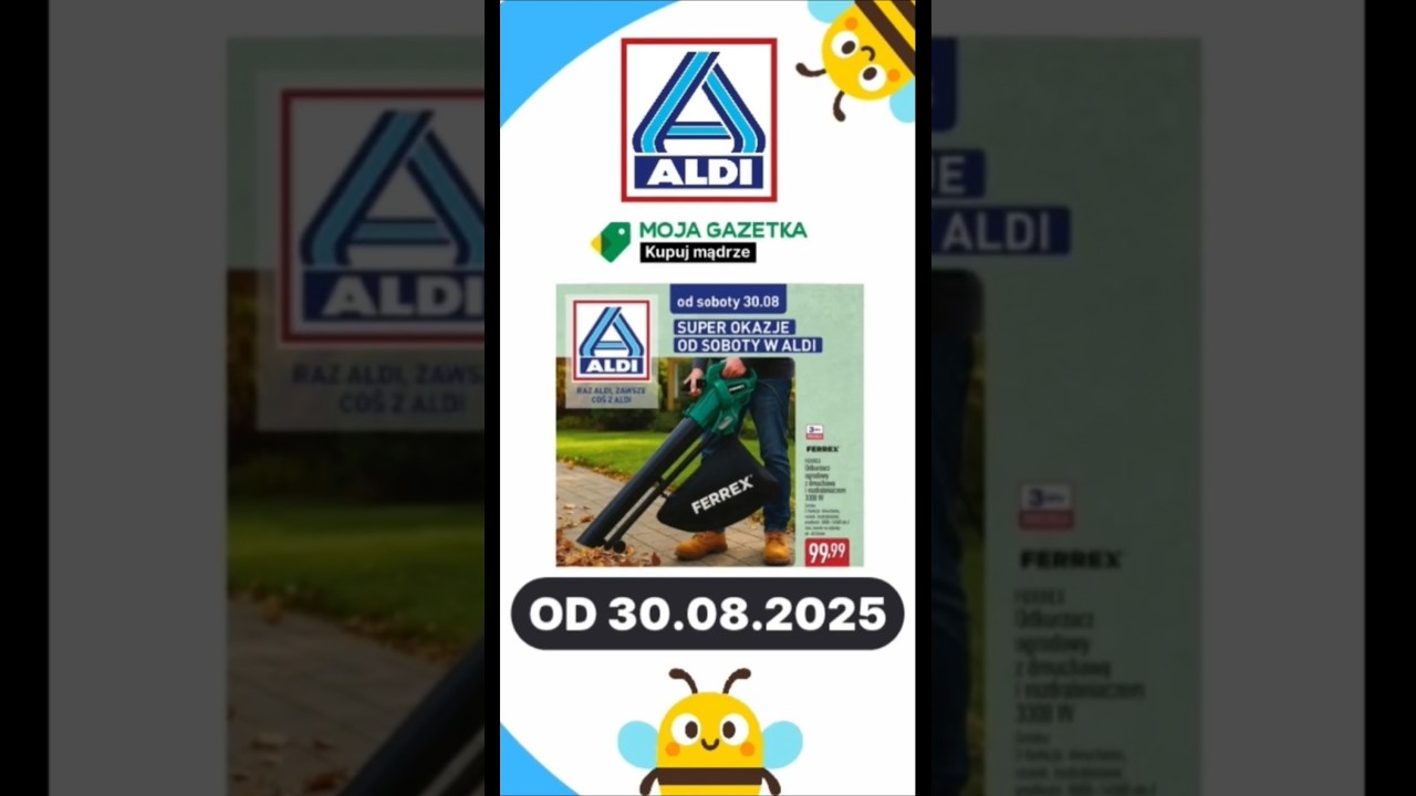 🩵Najnowszy katalog okazji od Aldi! 🩵Nowości już od SOBOTY 30/08/25! 🩵 